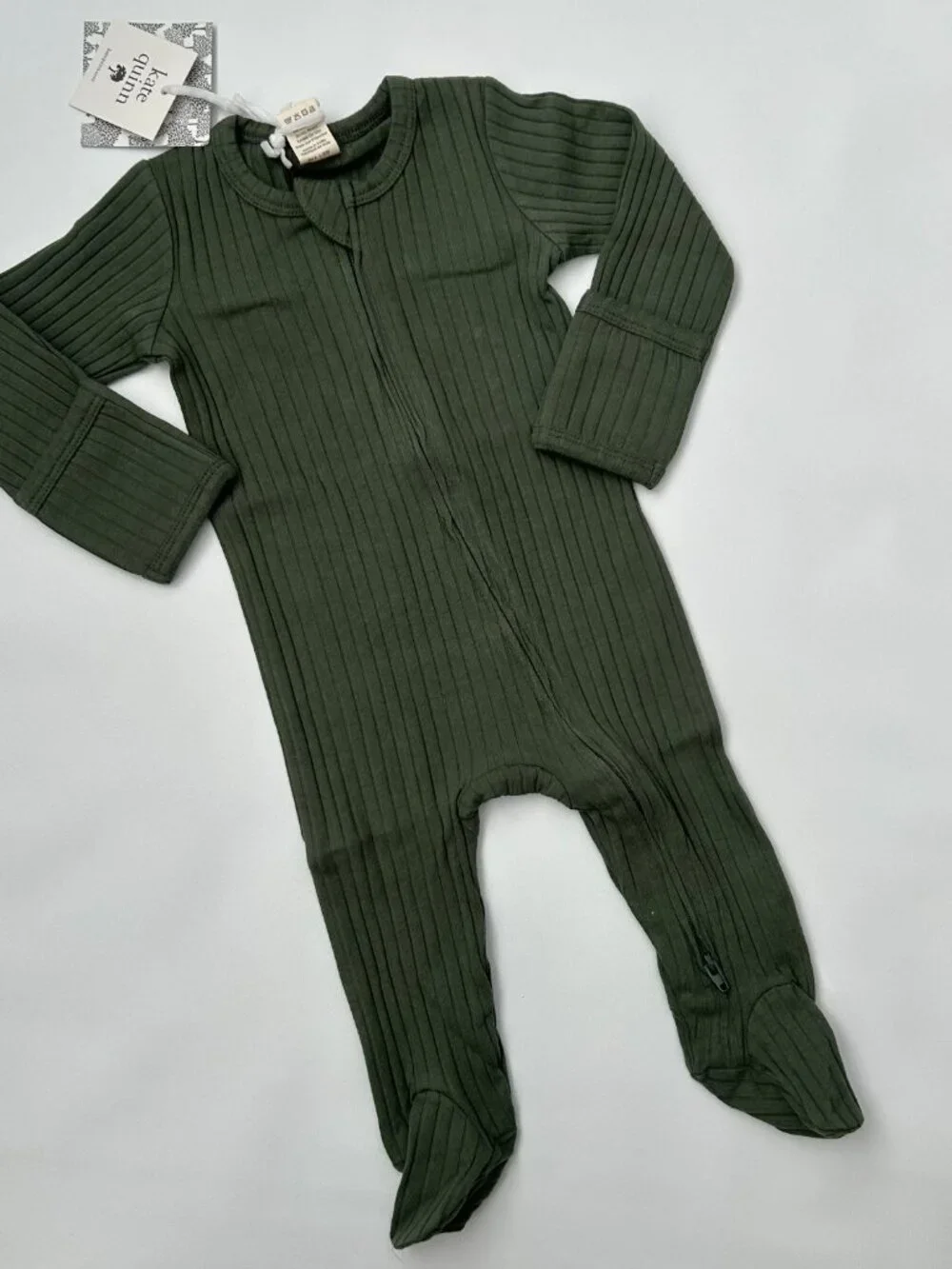 NWT Kate Quinn Harvest Apple Swaddle & Footie Set 3–6M